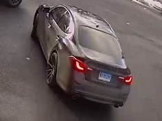 State troopers said this car was involved in two larcenies in January 2021.