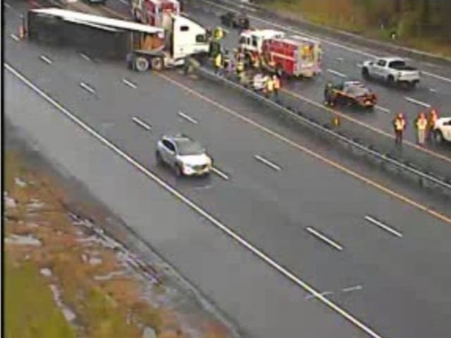 Thruway Crash Snarls Morning Traffic | New City, NY Patch