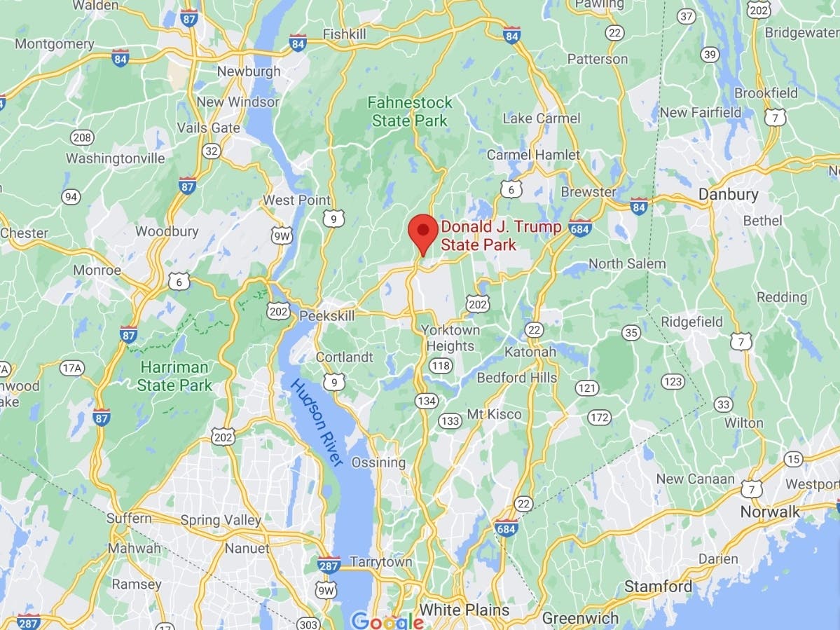 Donald J. Trump State Park is parkland in name only in the Hudson Valley.