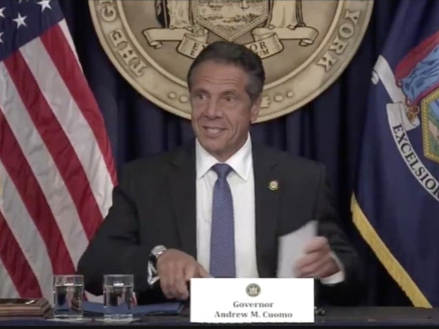Gov. Andrew Cuomo announced the end of the pandemic state of emergency and the penultimate list of vaccination lottery scholarship winners. 