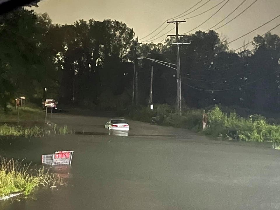 Much of Clarkstown suffered from flash flooding Wednesday evening and overnight.