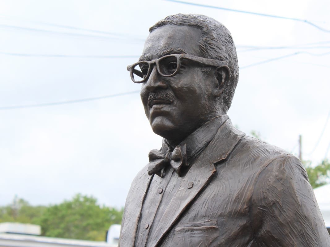 Thurgood Marshall is honored in Rockland County's new monument to human rights.