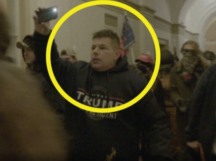 Anthony Vuksanaj of Mahopac faces charges connected to the attempted insurrection at the U.S. Capitol Jan. 6.