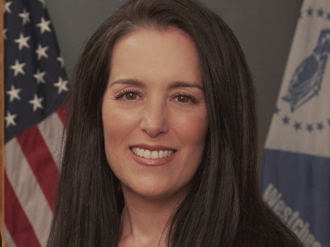 Christine Sculti is challenging incumbent George Latimer for the Westchester County Executive post.