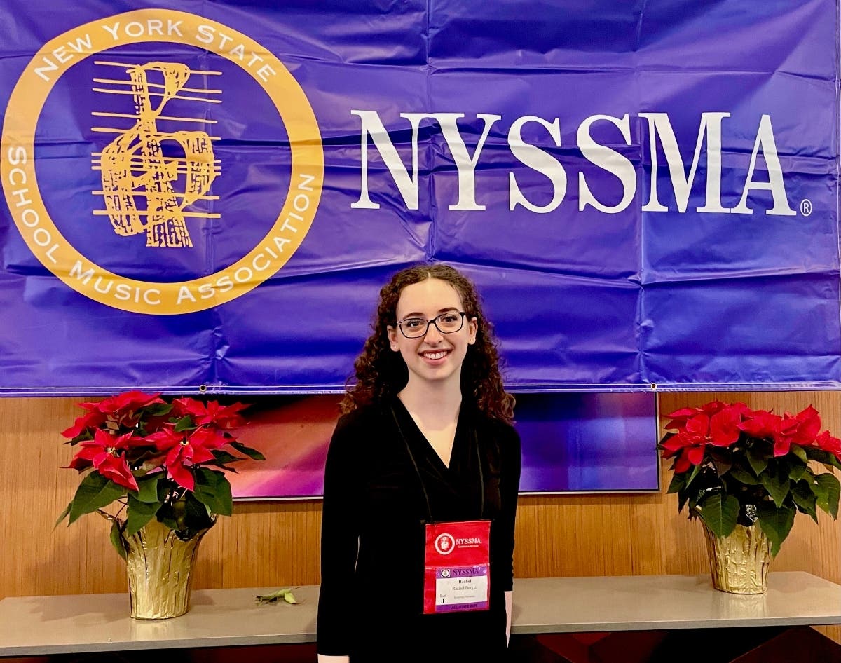 Mahopac High School junior Rachel Berger played First Violin in the All-State Symphony Orchestra at the NYSSMA Conference in December.