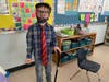 Kindergarteners at Lakeland Elementary dressed up as 100-year-olds to celebrate the 100th day of school on March 1. 