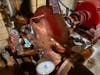 When a blaze broke out in the apartment building owned by Country Village Towers Corp., this corroded fire pump was found.