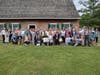 The American Friends of Lafayette are shown here during their visit to Tappan; AFL CEO Chuck Schwam holds the Proclamation declaring June 11, 2022 to be General Marquis de Lafayette Day​ in Orangetown.