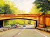 Cynthia Mullins, Wire Mill Bridge, Merritt Parkway