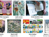 Featured artists in "The Art of Firing Circuits" art exhibition at Wilton Library