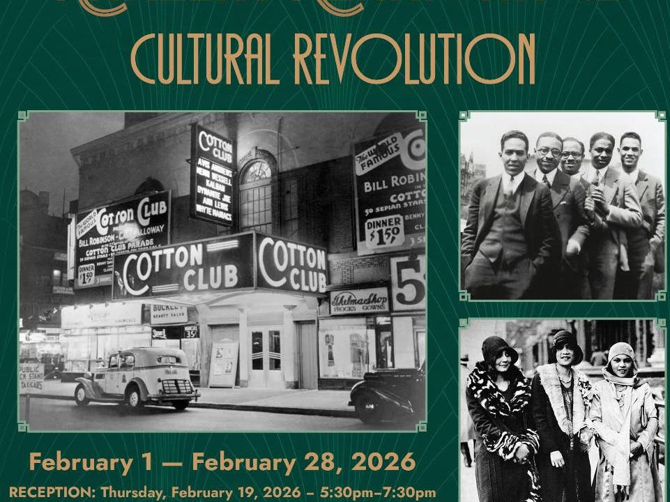 Harlem Renaissance - Cultural Revolution Exhibit at NRPL throughout February