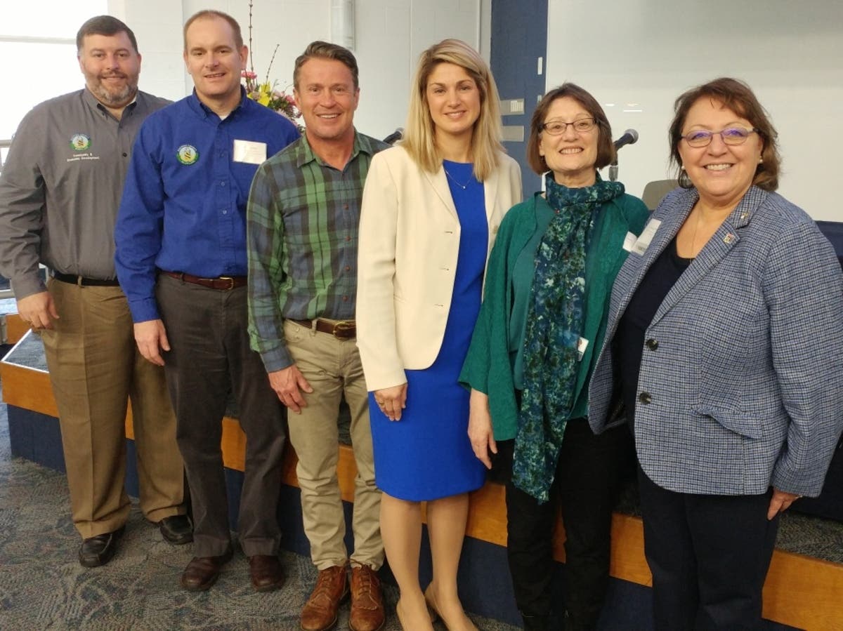 Various community leaders attended "Food, Farmers and Community: Opening the Dialogue" at Harford Community College.