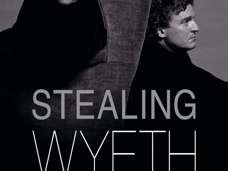 Award-winning author Bruce E. Mowday discusses his book, "Stealing Wyeth," at the Bel Air Library the evening of November 20.