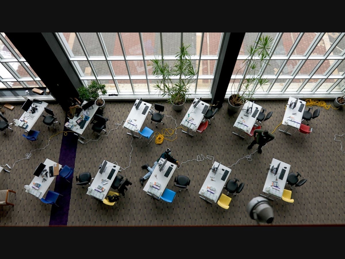 In a span of just 18 days, the University of Maryland Medical System, working in close collaboration with state and private partners, transformed the Club Level of M&T Bank Stadium into a COVID-19 vaccination site.

