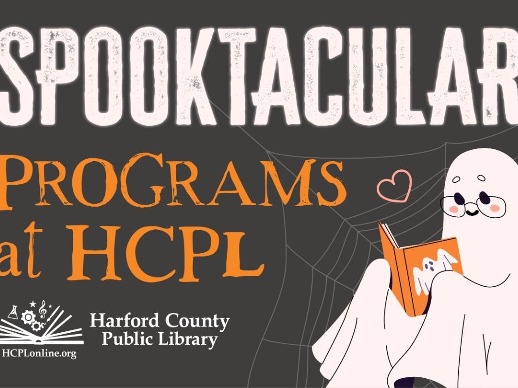 Harford County Public Library is offering numerous “Spooktacular” events in October to showcase Halloween-themed programs for customers of all ages.
