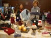 Cathy Elmore, right, with daughter Mia, model a selection of the hand-crafted fine knits made by Cathy.