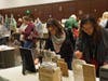 (L to R) Friends Josephine of Thousand Oaks and Nancy of Calabasas browse the selection of jewelry vendors at the boutique.