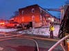 A Brooklyn Park man is being treated for smoke inhalation after a townhome fire, authorities say. 