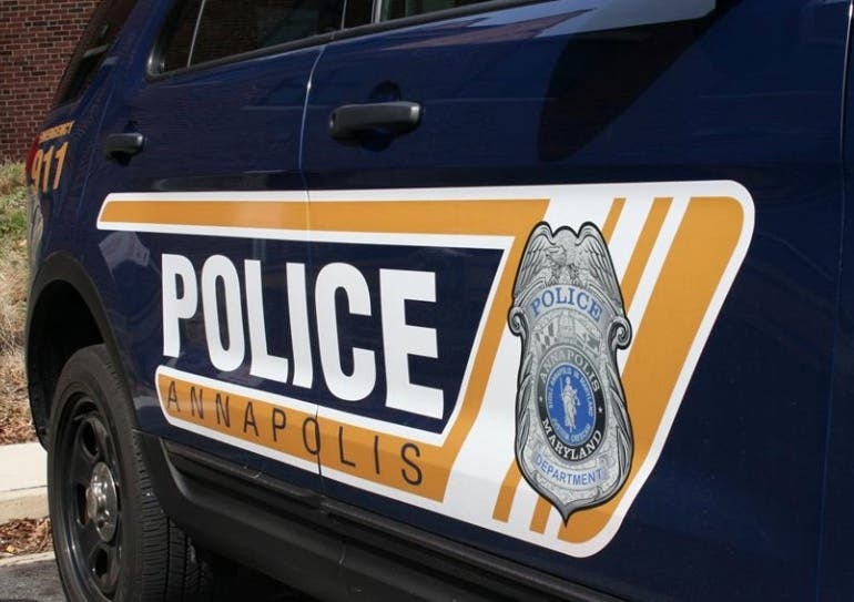 A Baltimore driver died following a crash as she left the Dunkin' Donuts on West Street in Annapolis.