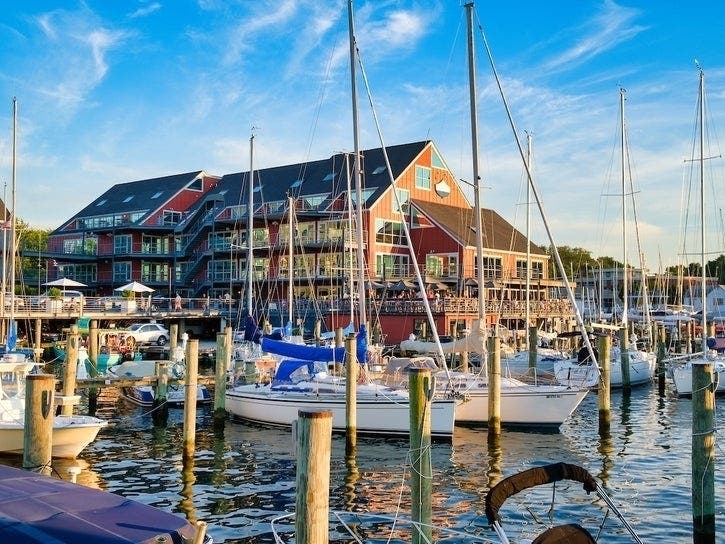 Carrol's Creek Cafe in Annapolis is one of two Maryland restaurants named the most scenic in the US. 