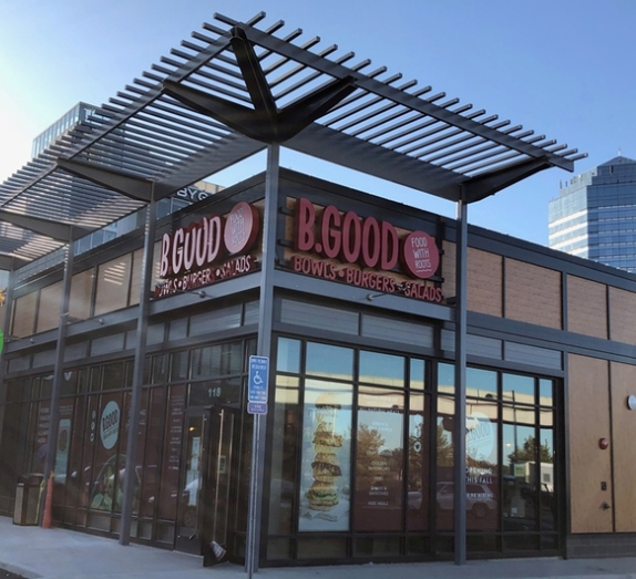 B.GOOD, a fast-casual farm-to-table restaurant chain, will open its first DC area location in northern Virginia next week.