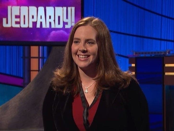 Woodbridge resident Karen Farrell has won six games in a row on the "Jeopardy!" game show.