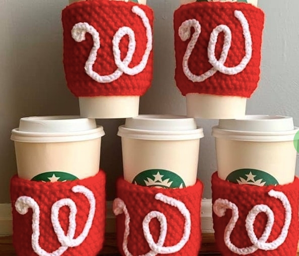 A NoVA family gives away handmade drink sleeves at coffee shops, and asks recipients to tip a barista, pay for a person's order or buy someone a gift card.
