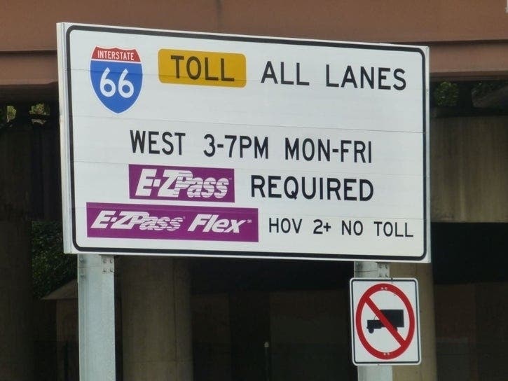 The number of drivers paying I-66 tolls over $40 during a three-month period in 2019 increased compared to the same time in 2018.