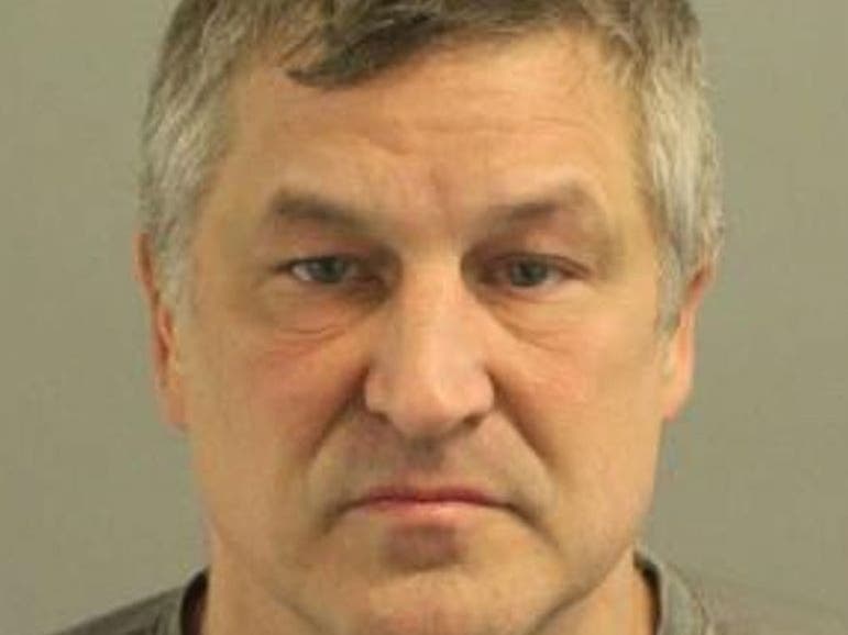 Thomas Bryon Stemen of Churchton has been charged with assault after police say he used a syringe to stick a woman as she walked through a grocery store parking lot.