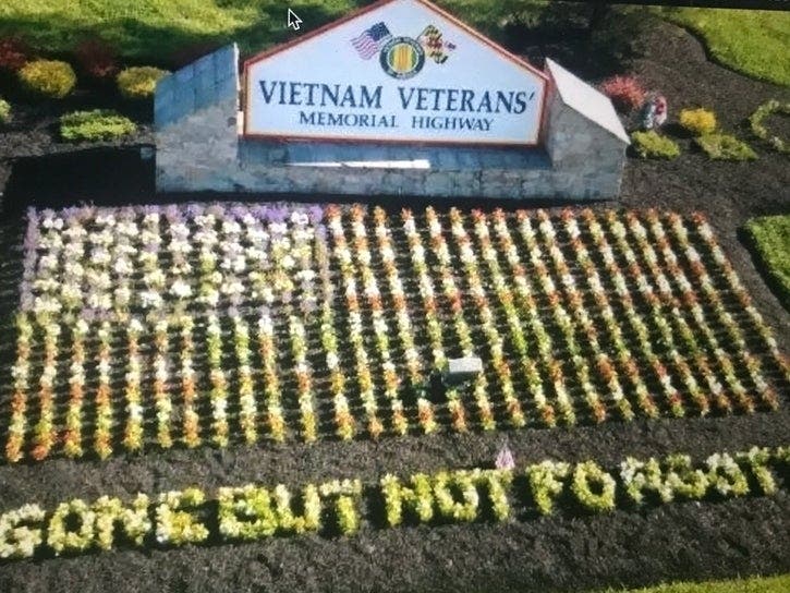 The Vietnam Veterans memorial in Harford County recently got some sprucing up. 