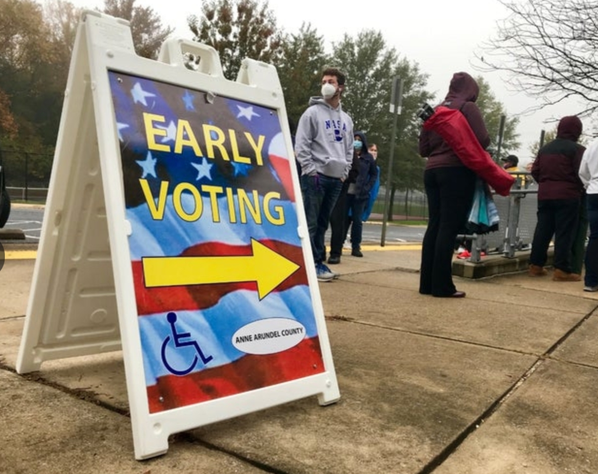 More than 1 million Maryland residents cast their ballots Monday on the first day of early voting or by mail in the Nov. 3 general election.