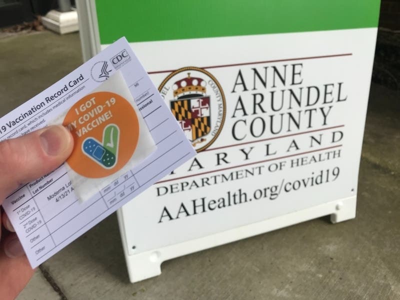 Maryland's COVID-19 cases are down by 40 percent over the past two weeks as the state opens direct scheduling for shots at mass vaccination sites, Gov. Larry Hogan said Saturday. Appointments can be booked online or by phone.