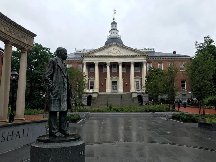 Thurgood Marshall, a late Supreme Court justice from Baltimore, fought for racial equity. Maryland recognized his effort with a statue in Lawyers Mall (pictured above). Gov. Larry Hogan announced Thursday that Juneteenth will be a state holiday this year.