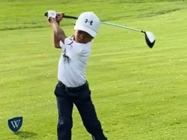 Bowie boy Christian Moten, 6, will compete this weekend in the Under Armour Junior Tour National Championships. The tournament will take place at Walt Disney World in Orlando, Florida.