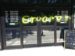 A school librarian from Takoma Park faces charges for vandalizing two public libraries in Prince George's County, police say. The suspect spraypainted the word "groomer" on the outside of both libraries, authorities said.