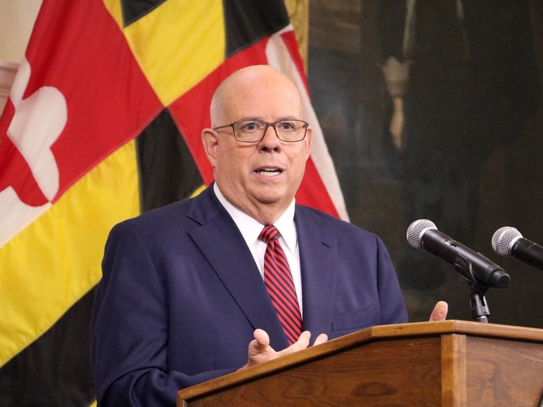 A new Maryland poll says outgoing Gov. Larry Hogan has a 77 percent approval rating. Will he use that to make a run for the GOP presidential nomination in 2024?