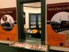 "On the Right Track" exhibit display