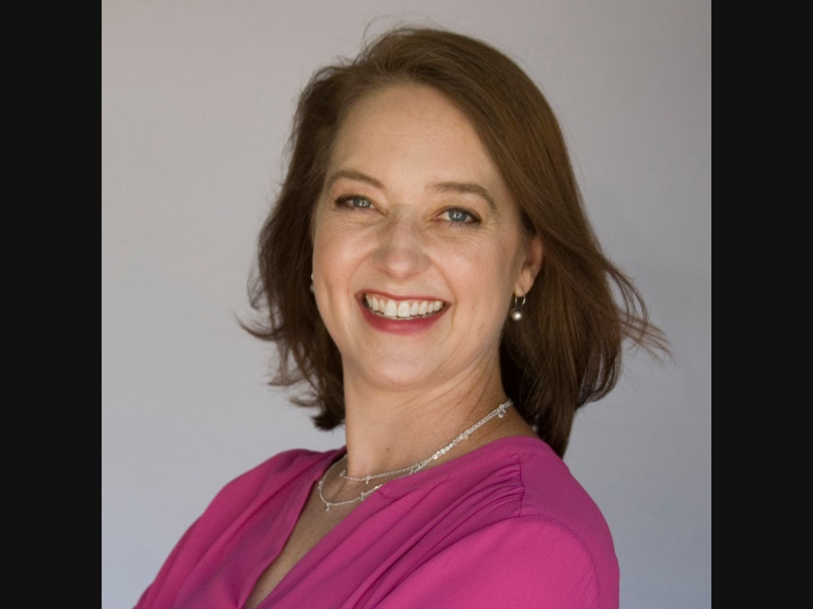 First person history presenter Leslie Goddard portrays suffragist Alice Paul on Sept. 27