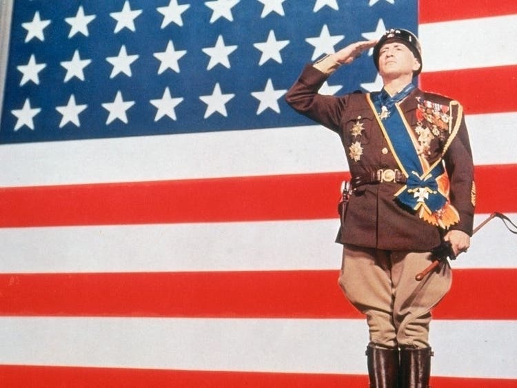 George C. Scott in "Patton."