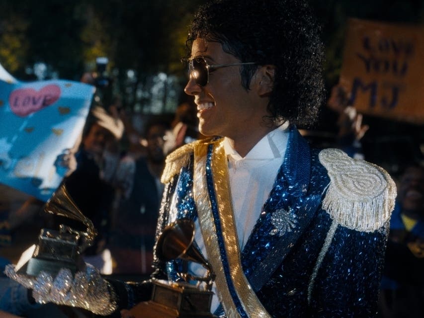Jaafar Jackson as Michael Jackson in "Michael."
