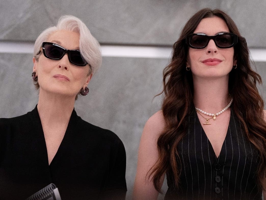 Meryl Streep and Anne Hathaway in "The Devil Wears Prada 2."