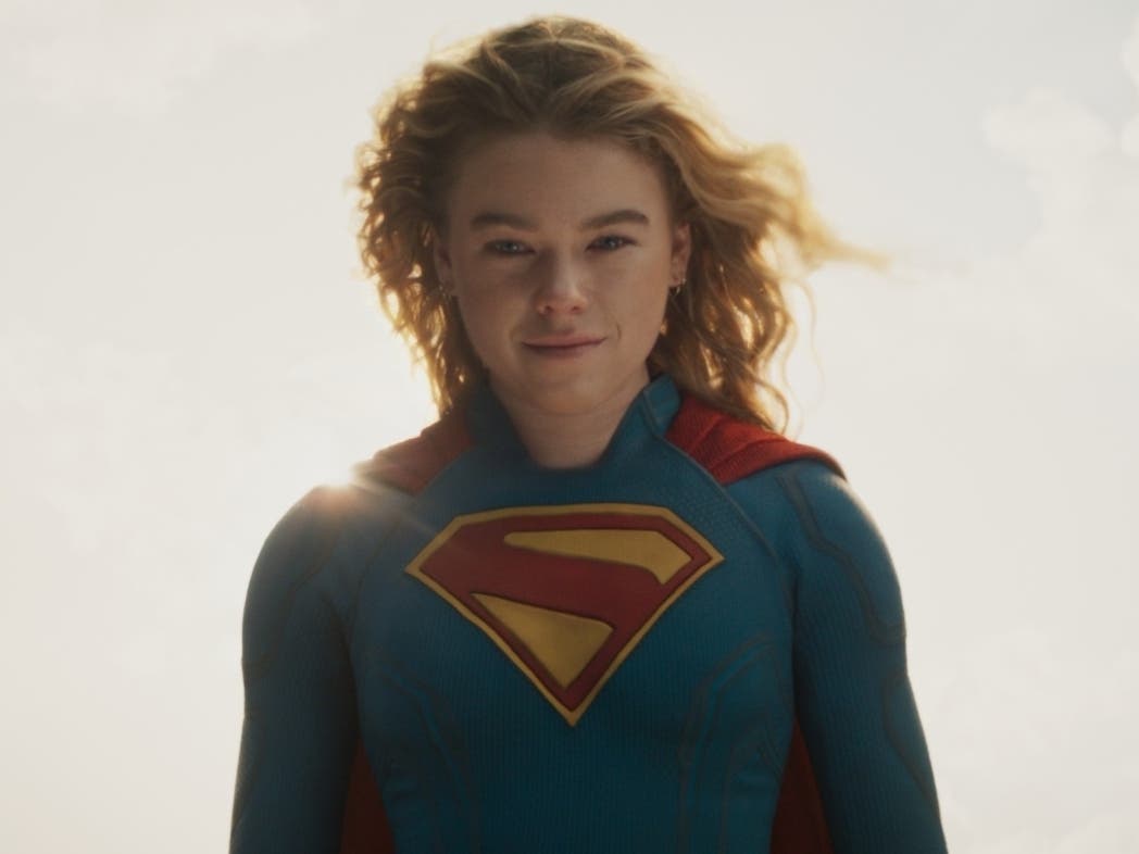 Milly Alcock in "Supergirl."