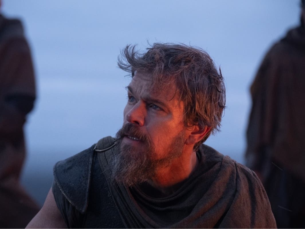Matt Damon is Odysseus in "The Odyssey."