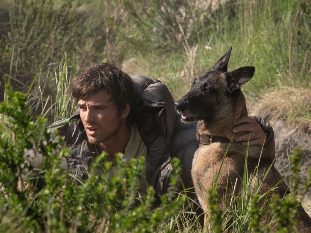 Jacob Elordi as Hig and Jasper in "The Dog Stars."