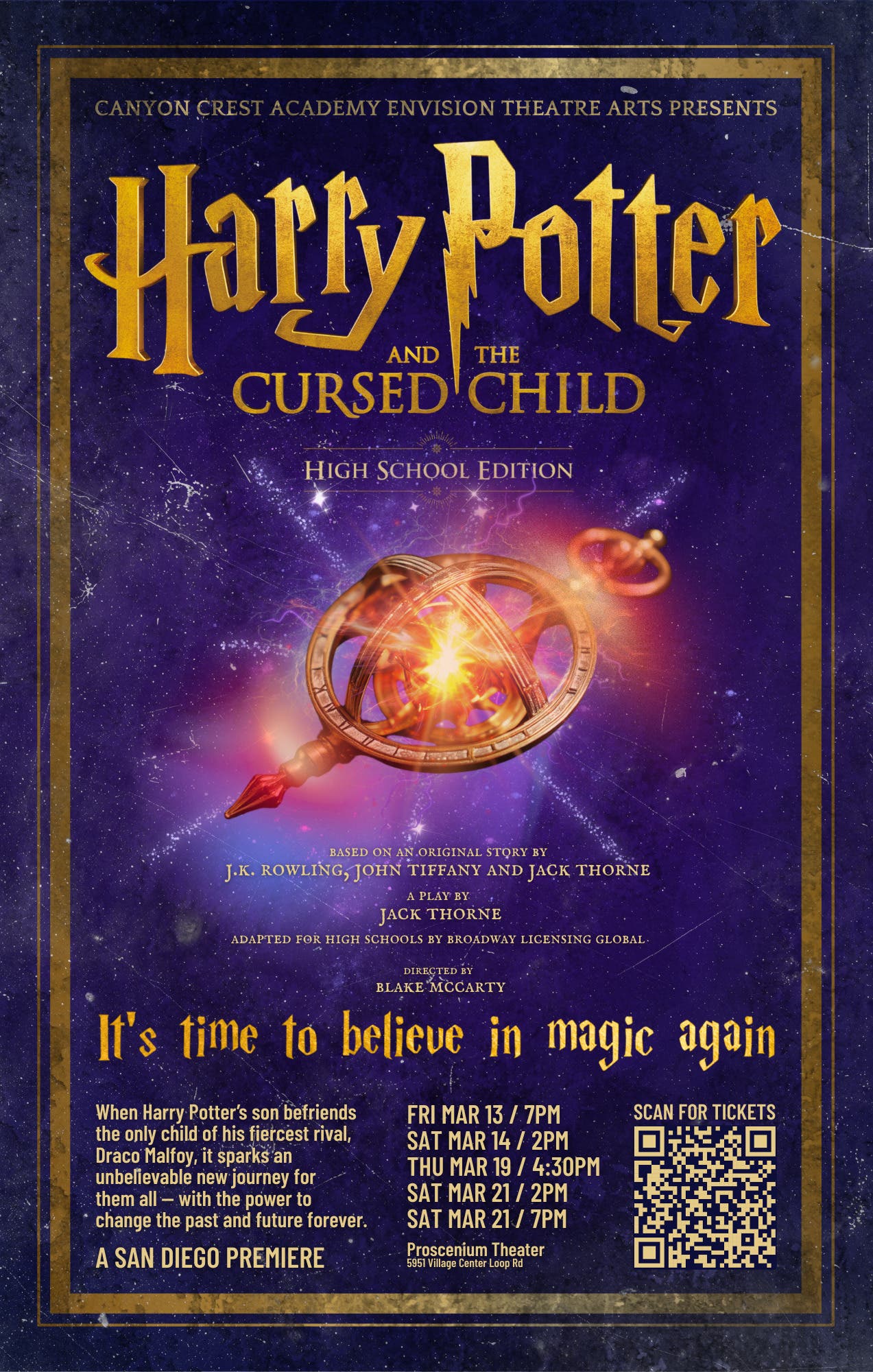 Harry Potter And The Cursed Child (High School Edition)