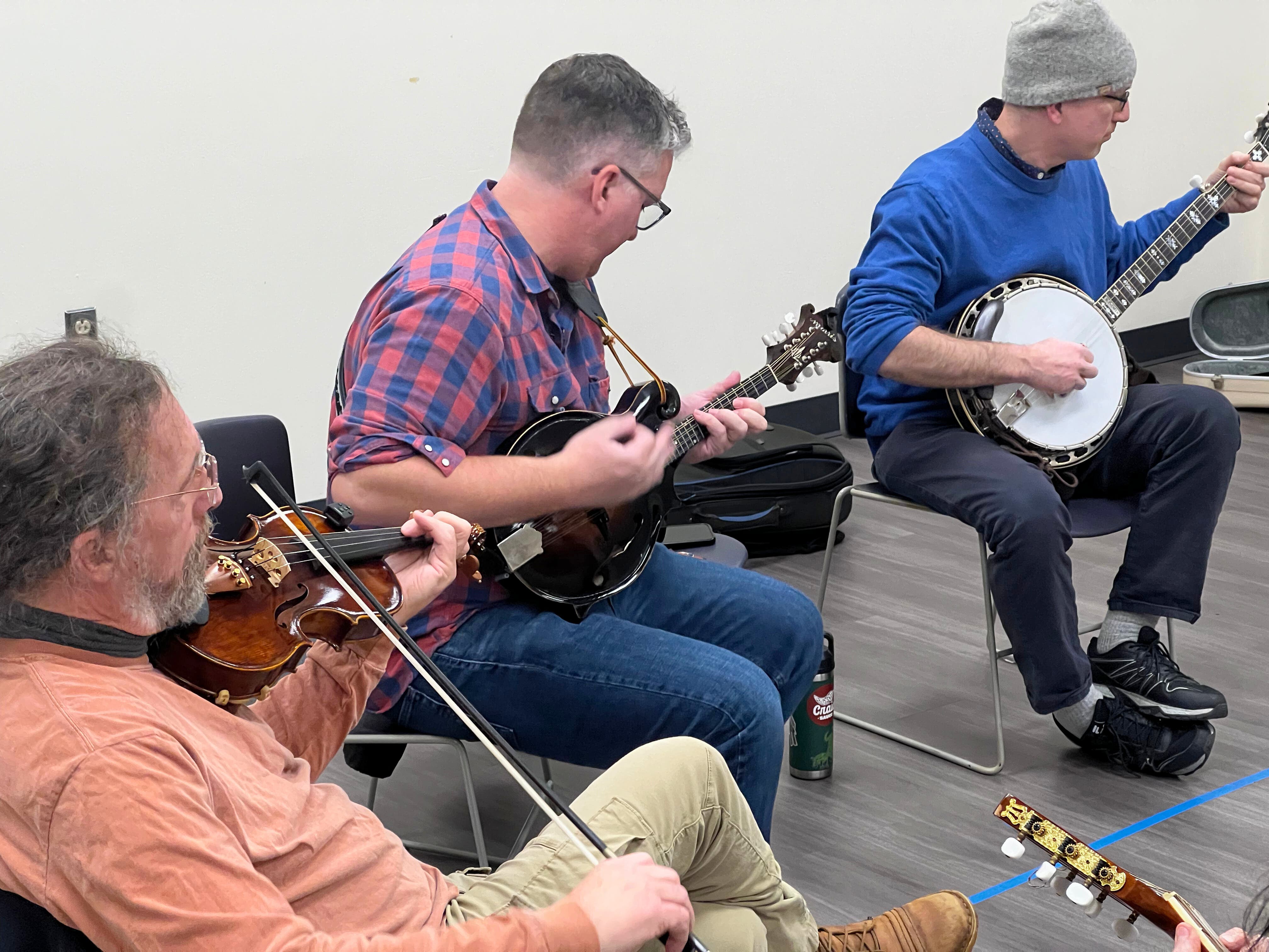 Bluegrass to be held at Library: Watch or Play!