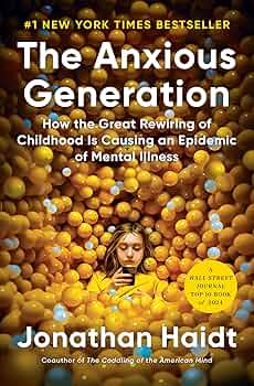 Mental Health Practitioner's Book Club to discuss "The Anxious Generation" on May 19