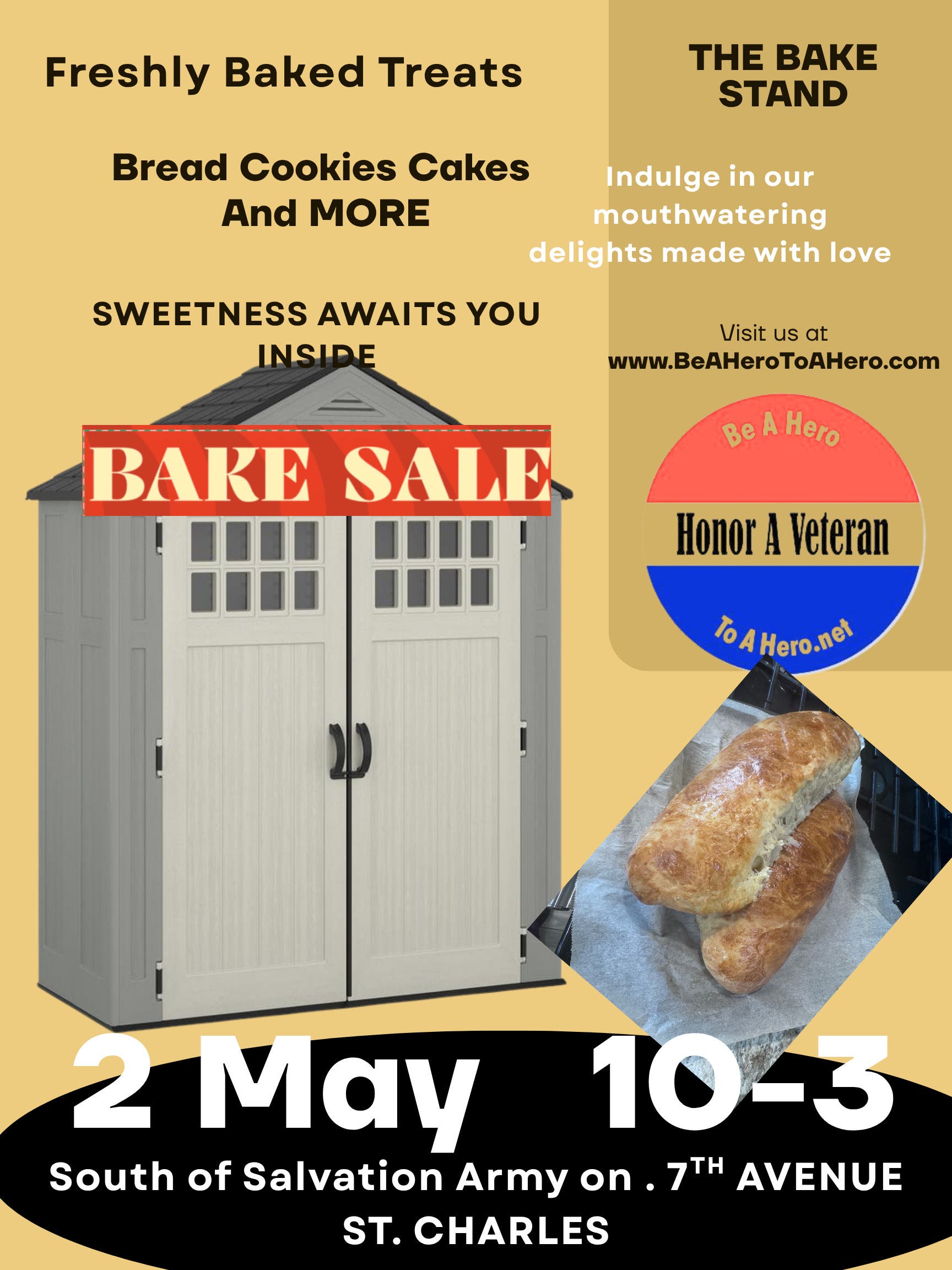 Baking For Veterans  Bake Stand 