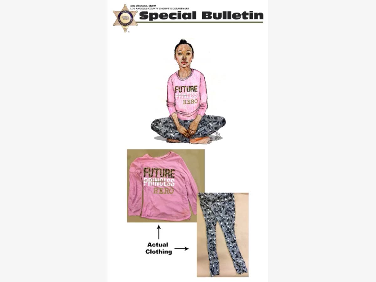 LA Sheriff's Department investigators released a sketch of a little girl whose body was dumped in Hacienda Heights.