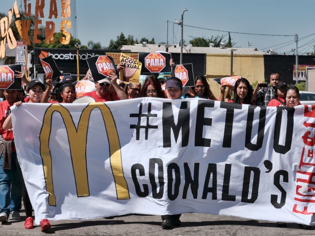 The ACLU filed complaints on behalf of four McDonald's ​employees, alleging sexual harassment.